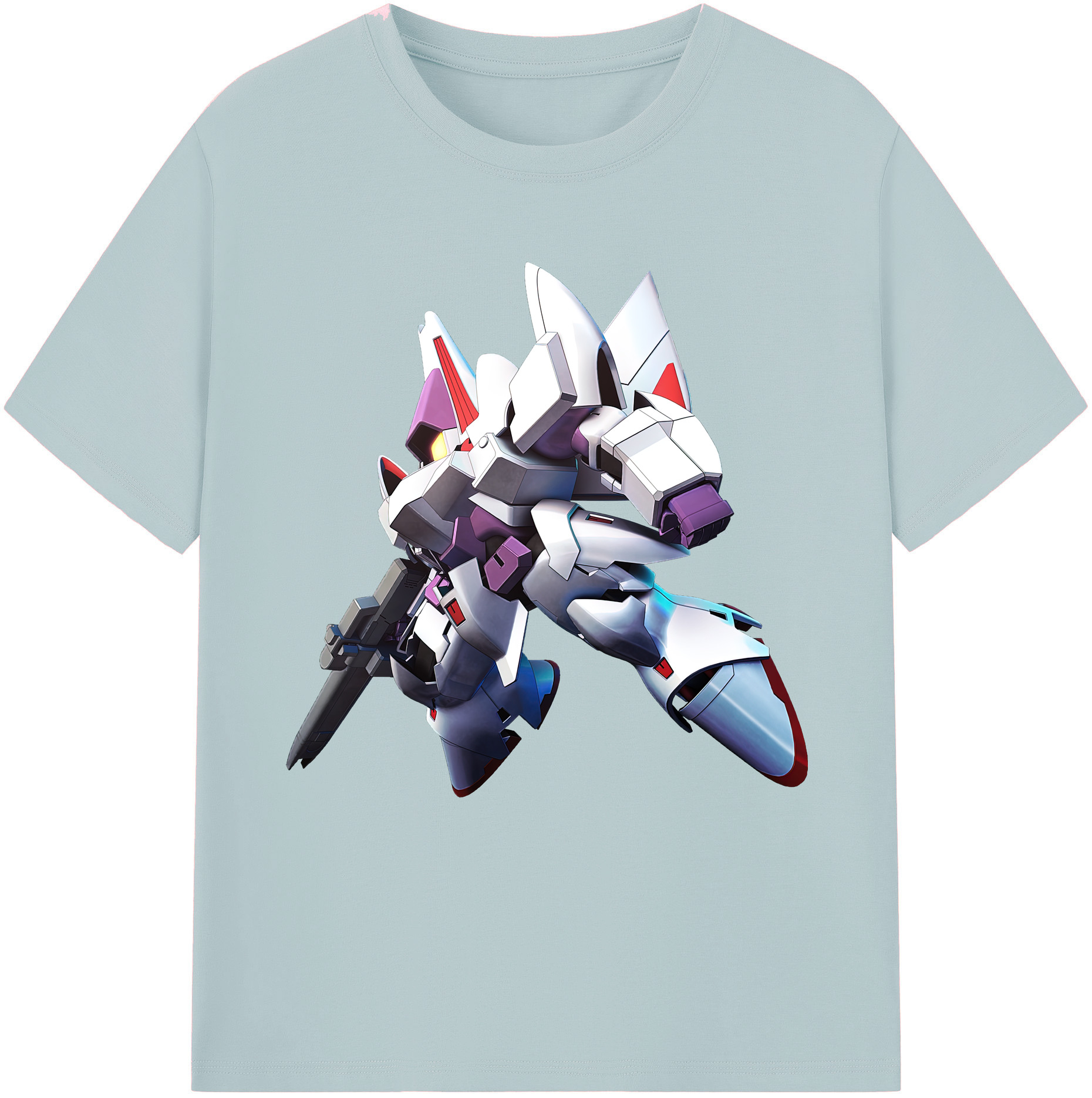 （画像用） 機動戦士ガンダム Mobile Suit Gundam 綿100％半袖Tシャツ（フロントプリント）